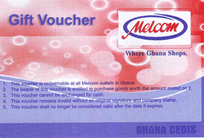 MelcomOnline.com Electonice Gift Voucher