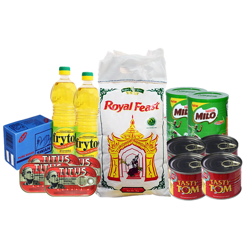 Lele5 Rice Bronze Super Saver Bundle - 14 Items! | Ghana Provisions