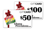 GhanaProvisions.com Online Gift Voucher